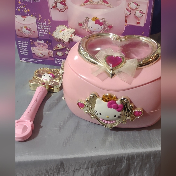 Hello Kitty Toys Hello Kitty Princess Magic Jewelry Box W Orig Box Vintage 95 Sanrio Rare